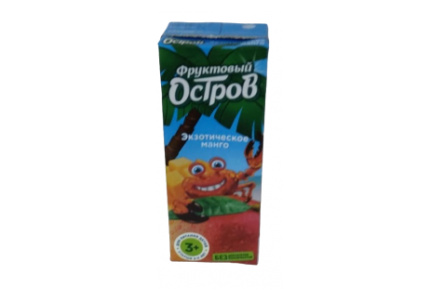 ДП Нектар ФРУКТОВЫЙ ОСТРОВ 0,2л Экзотическое манго 1/27шт