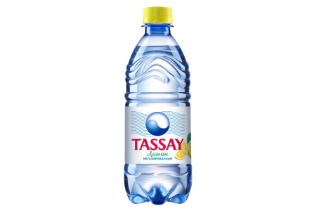 Вода минер TASSAY 0,5л Лимон негаз ПЭТ 1/12шт