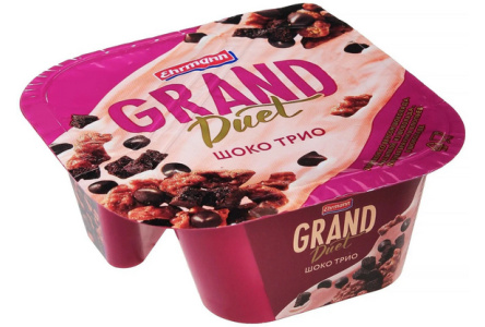 Пудинг ГРАНД ДЕСЕРТ 138гр 7,3% Шоко трио 1/6шт Продукт без заменителя молочного жира