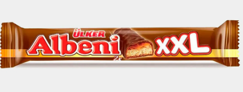 Печенье ULKER ALBENI XXL 70гр Карамель 1/24шт