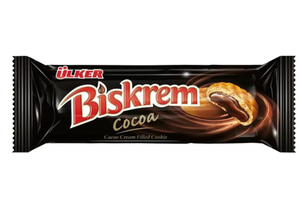 Печенье BISKREM 180гр Какао/кремовая начинка 1/12шт