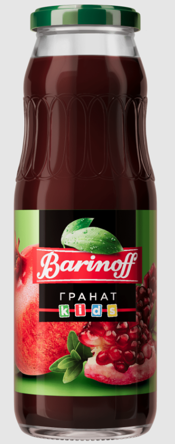 Нектар BARINOFF ДЕТИ 250мл Гранат ст/б 1/12шт