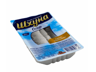 Пресервы САНТА БРЕМОР Шхуна 500гр Популярное филе сельди в масле 1/12шт