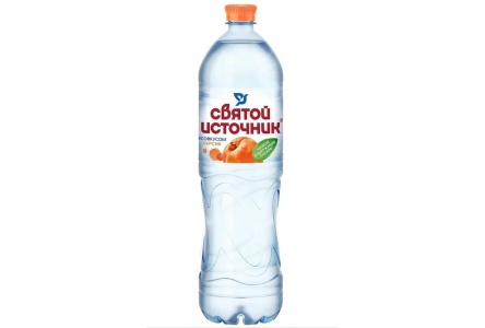 Вода питьевая СВЯТОЙ ИСТОЧНИК 1,5л Персик негаз ПЭТ 1/6шт