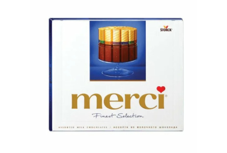 Набор конфет MERCI 200гр 1/10шт