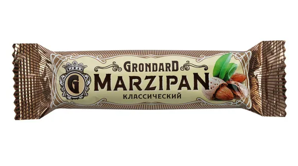 Батончик глазированный ГРОНДИНИ 50гр  Марципан классический 1/24шт