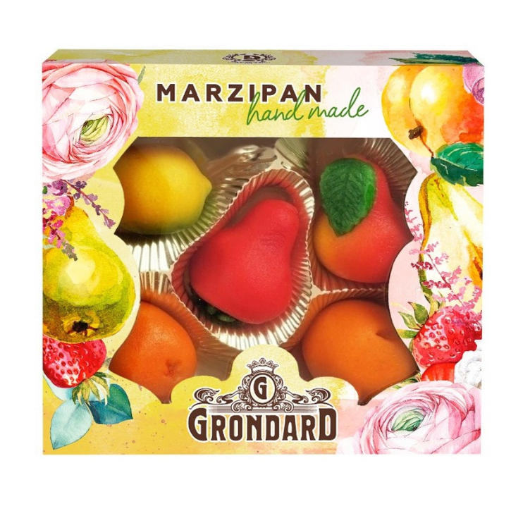Набор конфет ГРОНДИНИ 100гр Миндальное лакомство ассорти 1/12шт