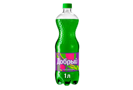 Напиток газ ДОБРЫЙ 1л Киви/виноград ПЭТ 1/12шт