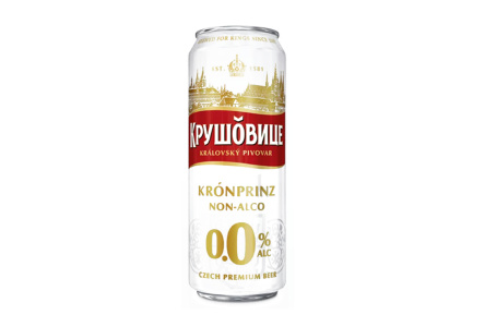 Пиво светлое б/а КРУШОВИЦЕ 0,43л ж/б 1/24шт