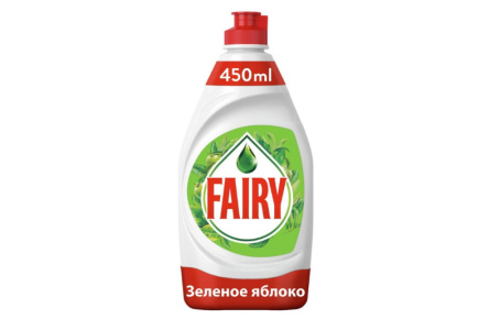 Средство д/мытья посуды FAIRY 450мл Зеленое яблоко Пена эффект 1/21шт