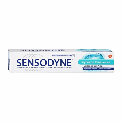 Паста зубная SENSODYNE 75мл Глубокое очищение 1/12шт