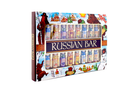 Конфеты РУССКИЙ БАР Со вкусом Водки 1/2кг Саратовская