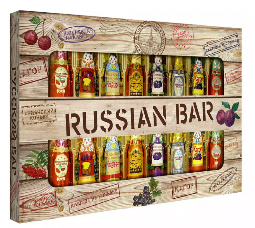 Конфеты РУССКИЙ БАР 240гр 1/10шт Саратовская