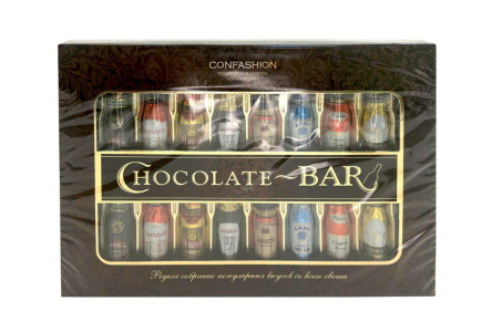 Конфеты ШОКОЛАД БАР 240гр 1/10шт Саратовская