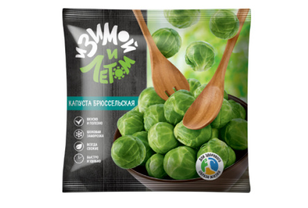 Заморож И ЗИМОЙ И ЛЕТОМ 400гр Брюссельская капуста 1/20шт