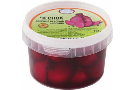 Чеснок красный соленый ФЭГ 1/3кг