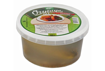 Огурцы соленые ФЭГ 500гр пл/б 1/6шт