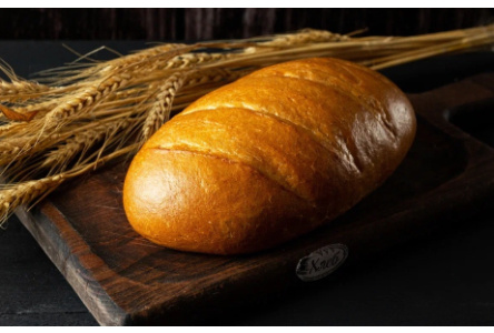 Батон Нарезной 400гр в/с нарезка в упаковке ООО Хлеб