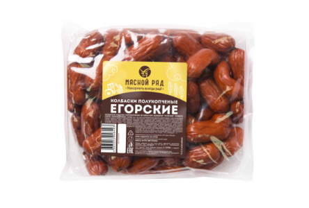 Колбаски полукопченые РАТИМИР 250гр Егорские 1/1шт