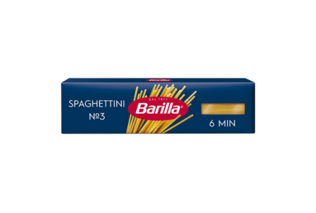 Макаронные изделия BARILLA 450гр Spaghettini 1/24шт №03