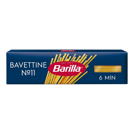 Макаронные изделия BARILLA 450гр Bavettini 1/24шт №11