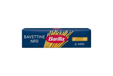 Макаронные изделия BARILLA 450гр Bavettini 1/24шт №11