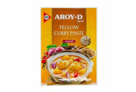 Паста AROY-D 50гр Карри желтая 1/12шт