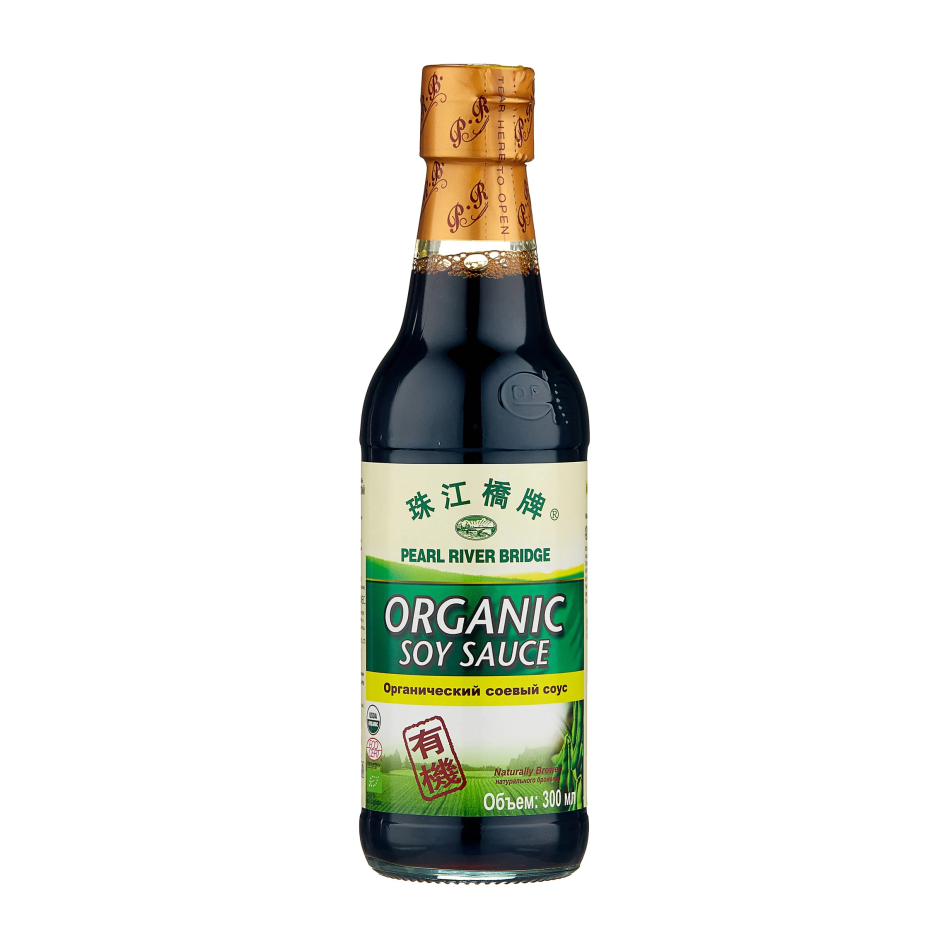 Соус соевый PEARL RIVER BRIDGE 300мл Органический ст/б 1/12шт