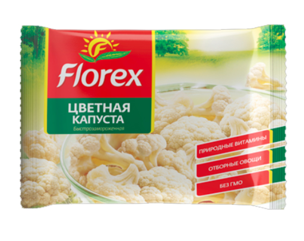 Заморож FLOREX 400гр Капуста цветная 1/12шт