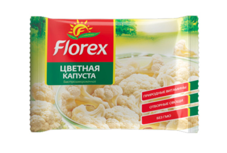 Заморож FLOREX 400гр Капуста цветная 1/12шт