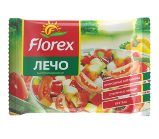 Заморож FLOREX 400гр Смесь Лечо 1/12шт