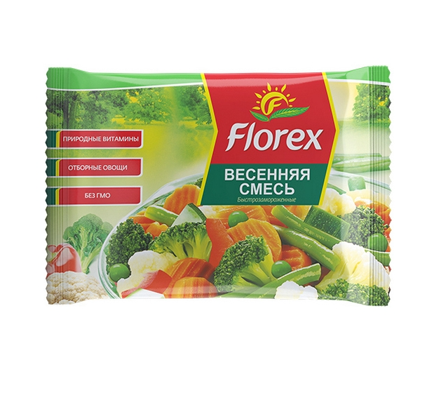 Заморож FLOREX 400гр Смесь Весенняя 1/5шт