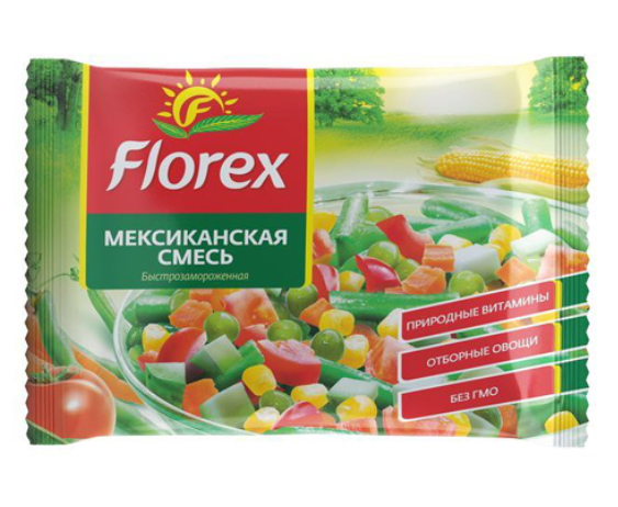 Заморож FLOREX 400гр Смесь Мексиканская 1/5шт