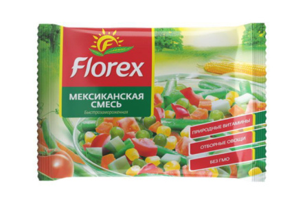 Заморож FLOREX 400гр Смесь Мексиканская 1/5шт