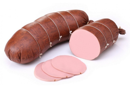 Колбаса вареная с телятиной в/с Брест Беларусь