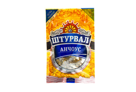 Рыбка солено-сушеная ШТУРВАЛ 36гр Анчоус 1/40шт