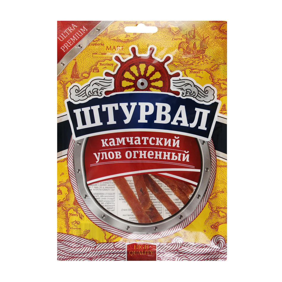 Снеки огненные ШТУРВАЛ 36гр Камчатский улов 1/40шт