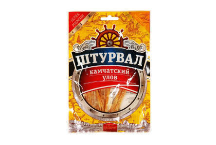 Снеки солено-сушеные ШТУРВАЛ 36гр Камчатский улов 1/40шт