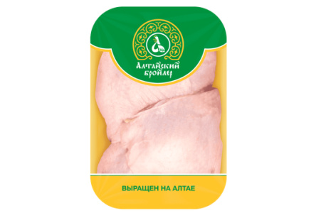 Бедро куриное АЛТАЙСКИЙ БРОЙЛЕР на подложке вес