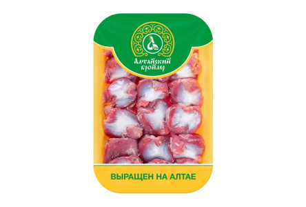 Желудки куриные АЛТАЙСКИЙ БРОЙЛЕР на подложке