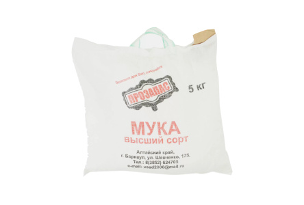 Мука ПРОЗАПАС 5кг в/с ГОСТ 1/20шт