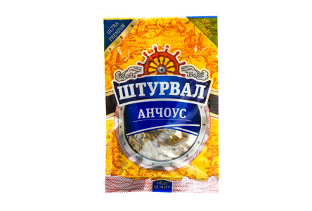Рыбка солено-сушеная ШТУРВАЛ 18гр Анчоус 1/80шт