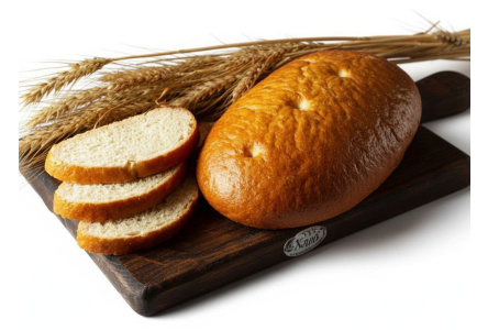 Батон Нарезной 400гр в/с в упаковке ООО Хлеб