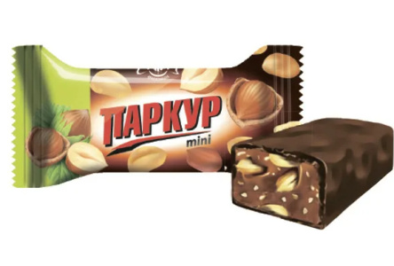 Конфеты НЕВСКИЙ КОНДИТЕР 200гр Паркур mini  Карамель/арахис/фундук 1/18шт