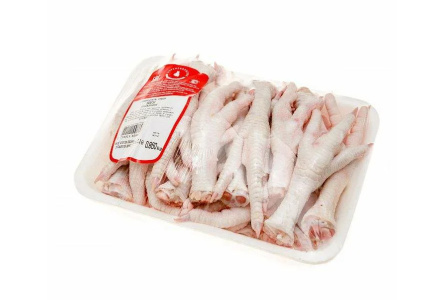 Ноги куриные Межениновская ПФ 1000гр пакет 1/12шт