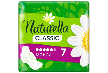 Прокладки NATURELLA Classic Maxi Singl 7шт 1/18шт
