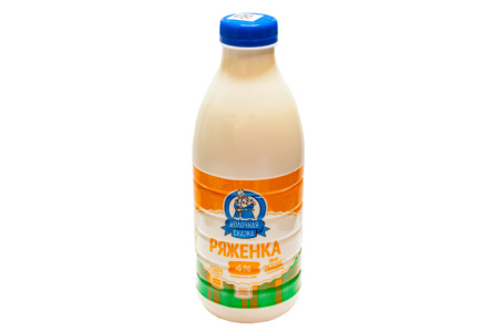 Ряженка МОЛОЧНАЯ СКАЗКА 850гр 4% пэт 1/6шт БЗМЖ