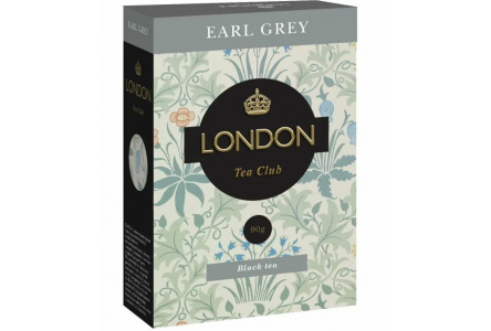 Чай черный LONDON TEA CLUB Earl Grey 100*1,5гр Бергамот мелколистовой байховый 1/14шт