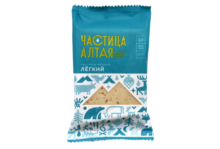 Сыр ЧАСТИЦА АЛТАЯ 180гр 30% Легкий флоупак 1/6шт БЗМЖ