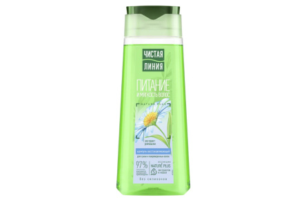 Шампунь ЧИСТАЯ ЛИНИЯ Ромашка Восстанавливающий  250мл 1/12 шт